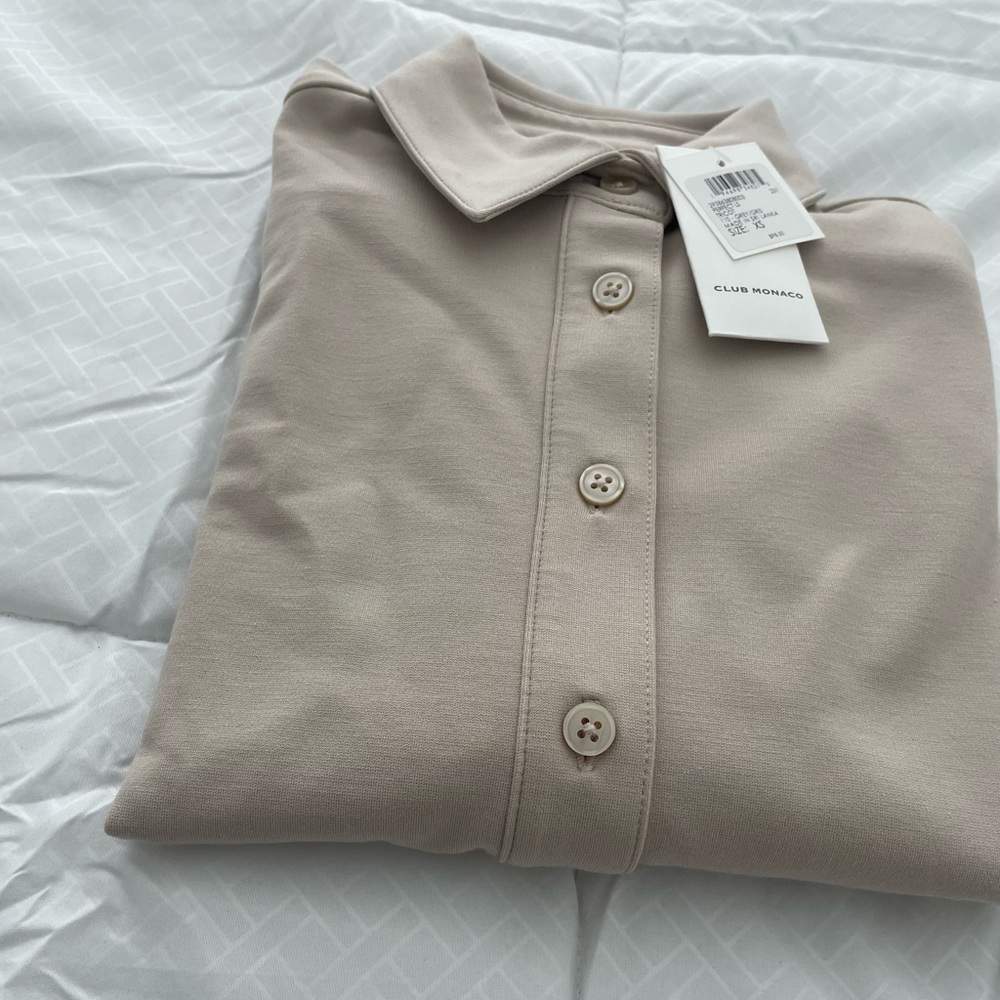 Club Monaco Perfect Slim Knit Shirt - Picture 11 of 12